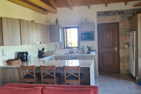 main house - living room & kitchen